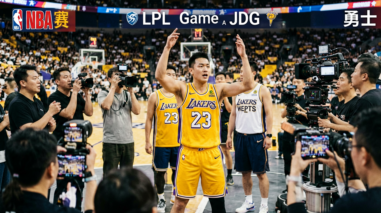 NBA湖人对阵勇士精彩瞬间